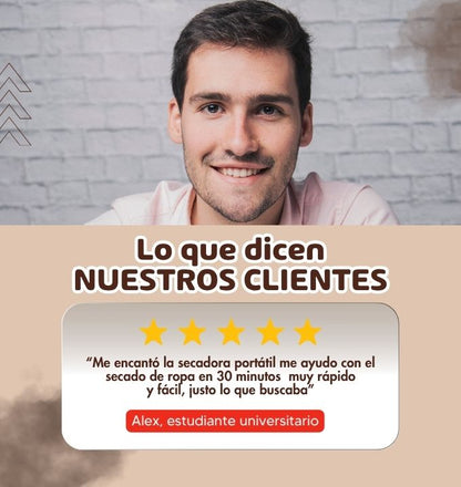 SECADORA DE ROPA PORTATIL